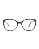 Tokyo Striped Optical Frames, Tiger