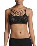 Jaguar Breeze Strappy Sports Bra, Black