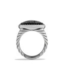 Ring with Black Diamonds, 14mm