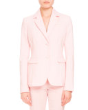 Fenice Two-Button Blazer, Shell Pink