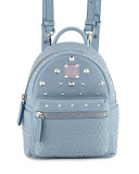 Stark Special Bebe Boo Leather Backpack, Sky Blue
