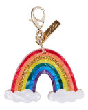 Rainbow Bag Charm, Multi