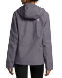 Hooded Waterproof Zip-Front Jacket