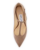 Daria Suede T-Strap 65mm Pump