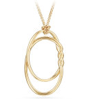 47mm Continuance 18K Gold Pendant Necklace 