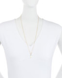 Prudence Turquoise Horn Pendant Necklace