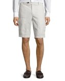 Cotton Cargo Shorts, Neutral