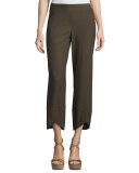 Wide-Leg Lantern Pants 