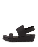 Rich 2 Slingback Wedge Sandal, Black