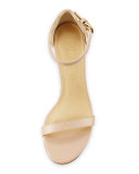 Nunaked Leather d'Orsay Sandal, Adobe