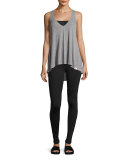 Hero Swarovski® Performance Leggings, Black