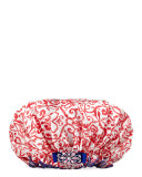Holly Jolly Bouffant Diva Shower Cap
