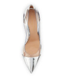 Plexi Metallic Illusion 105mm Pump, Silver