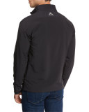 Crown Sport Werth Wind-Resistant Performance Pullover, Black