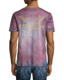 Bleached Tie-Dye Logo T-Shirt