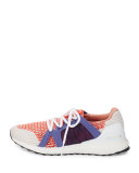 Ultra Boost Running Sneaker, White/Red