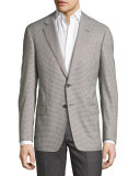 Houndstooth Two-Button Sport Coat