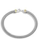5mm Sterling Silver Buckle Bracelet