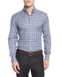 Check Long-Sleeve Sport Shirt