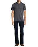 Luxe Performance: Slimmy Denim Jeans, Navy
