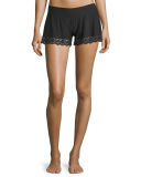 Butter Lace-Trimmed Lounge Shorts