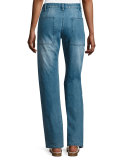 Slouchy Straight-Leg Jeans