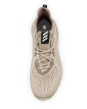 Alphabounce Perforated Knit Sneaker, Tan