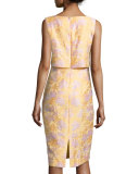 Sleeveless Popover Sheath Dress