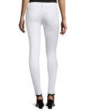 Emma Power Legging Jeans, Porcelain