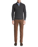 Teton Plaid Oxford Shirt, Hawaiian Blue