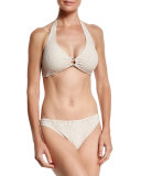 Lace Hipster Swim Bottom