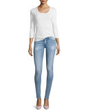 Stella Low-Rise Skinny Jeans, Nu Drifter