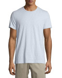 Short-Sleeve Slub Jersey Tee, Lucent Blue