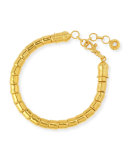 Vertigo 24k Gold Single-Strand Bracelet