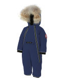 Lamb Snowsuit with Fur Trim, Size 6-24 Months 