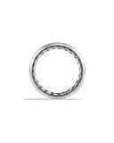 Streamline Men's Band Ring, Silver