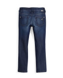 Faded Chloe Skinny Activex Denim Jeans, Lima, Size 2-6