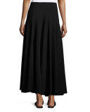 Dia A-Line Maxi Skirt, Black
