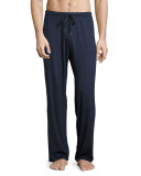 Cotton Lounge Pants, Navy