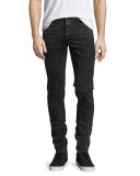 Standard Issue Fit 1 Slim-Skinny Jeans, Black