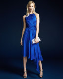 Sleeveless Asymmetric Cocktail Dress