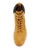 Camden Suede Hiker Boot, Ochre