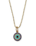 Turquoise Evil Eye Pendant Necklace