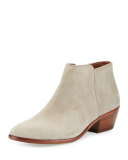 Petty Suede Ankle Boot, Putty