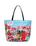 be mine hallie rose market tote bag, multicolor