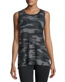 The Muscle Camouflage Tee, Black