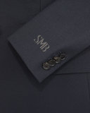 Classic Crepe Jacket, Navy