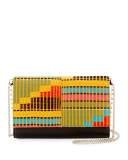 Paloma Embroidered Clutch Bag