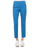 Franca Cropped Pants, Blue