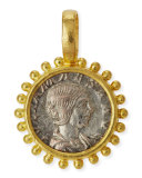 19K Roman Coin Pendant